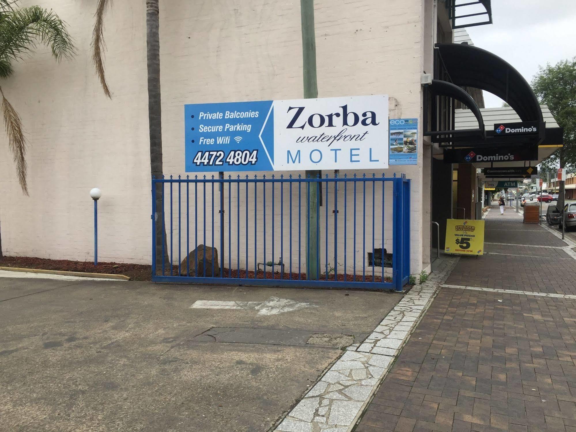 Zorba Waterfront Motel Batemans Bay Dış mekan fotoğraf